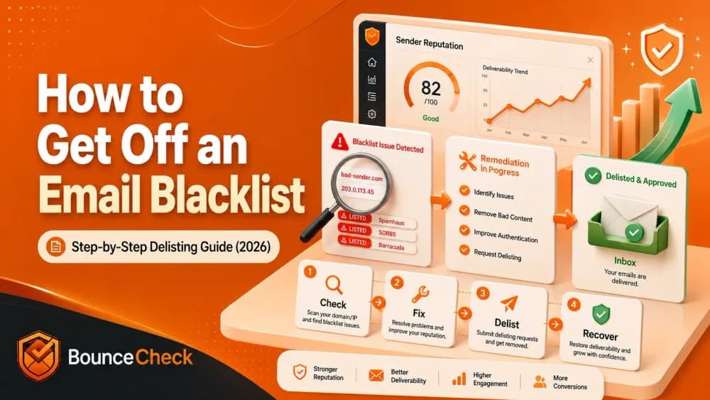 How to Get Off an Email Blacklist: Step-by-Step Delisting Guide (2026)