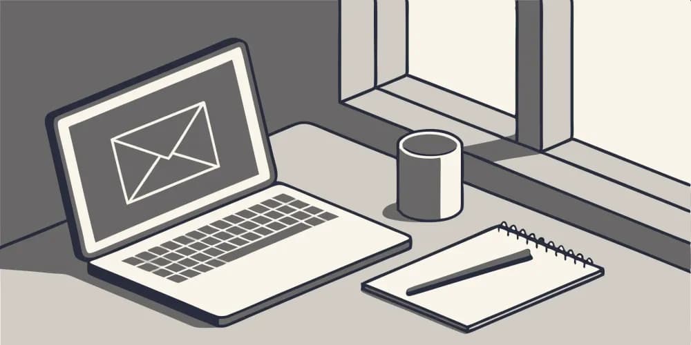 Anatomy of an email address showing local part, at symbol, and domain
